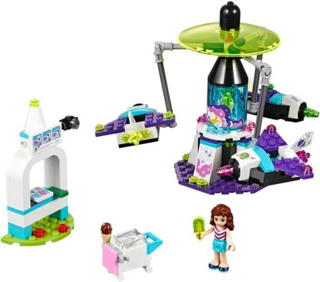 LEGO Friends 41128 Vesmírná atrakce v zábavním parku sestaveno