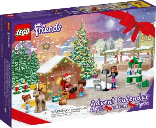 Adventní kalendář LEGO Friends 2022